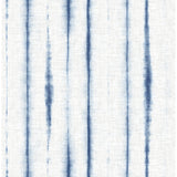 2969-26049 Orleans Blue Shibori Faux Linen Wallpaper