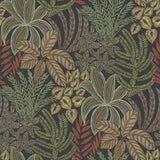 2970-13902 Sumner Black Woodland Botanical Wallpaper