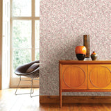 2970-26104 Zulma Pink Decorative Botanical Wallpaper