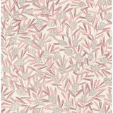 2970-26104 Zulma Pink Decorative Botanical Wallpaper