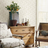 2970-26105 Robert Off-White Clover Wallpaper
