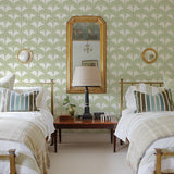 2970-26114 Dawson Green Magnolia Tree Wallpaper