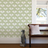 2970-26114 Dawson Green Magnolia Tree Wallpaper