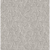 2970-26115 Wright Pewter Textured Triangle Wallpaper