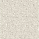 2970-26117 Wright Platinum Textured Triangle Wallpaper
