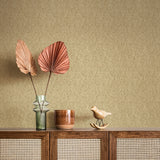 2970-26119 Wright Gold Textured Triangle Wallpaper