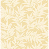 2970-26120 Morris Yellow Leaf Wallpaper