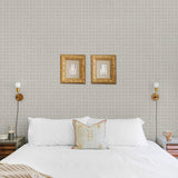 2970-26135 Larsson Grey Ogee Wallpaper