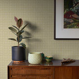 2970-26136 Larsson Gold Ogee Wallpaper