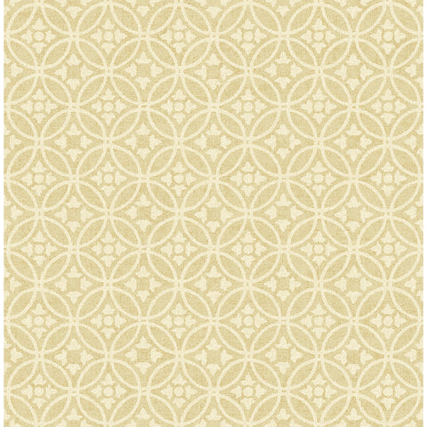 2970-26136 Larsson Gold Ogee Wallpaper