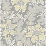 2970-26142 Butterfield Light Grey Floral Wallpaper