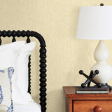  2970-26162 Ashbee Yellow Tweed Wallpaper