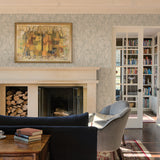 2970-87355 Selwyn Flock Sage Floral Wallpaper