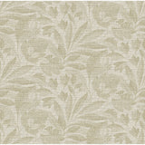 2971-86150 Lei Neutral Etched Leaves Wallpaper