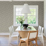 2971-86157 Ting Coffee Abstract Woven Wallpaper