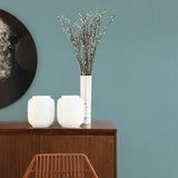 2971-86315 Meade Teal Fine Weave Wallpaper