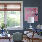 2971-86329 Dunstan Indigo Basketweave Wallpaper