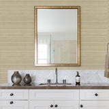 2971-86349 Skyler Khaki Striped Wallpaper