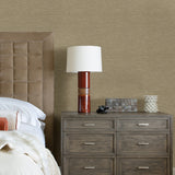 2971-86352 Jordan Gold Faux Tweed Wallpaper