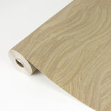 2971-86364 Leith Gold Zen Waves Wallpaper