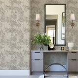  2971-86375 Odell Pewter Antique Tiles Wallpaper