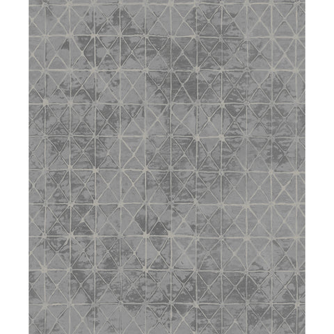 2971-86376 Odell Slate Antique Tiles Wallpaper