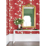 2973-90101 Nicolette Red Floral Trail Wallpaper