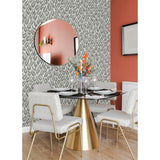 2973-90302 Electra Grey Leopard Spot String Wallpaper