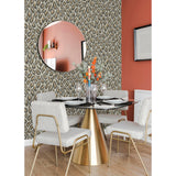 2973-90304 Electra Bronze Leopard Spot String Wallpaper