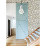 2973-90305 Electra Wheat Leopard Spot String Wallpaper