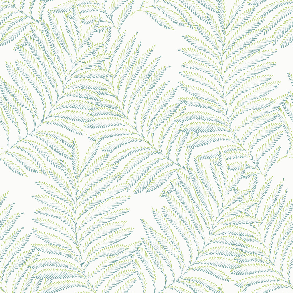 2973-90501 Finnley Green Inked Fern Wallpaper