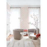 2973-90603 Rion Orange Trellis Wallpaper