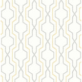 2973-90604 Rion Yellow Trellis Wallpaper