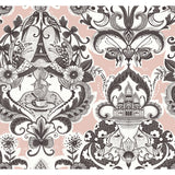 2973-90884 Sadie Blush Parisian Damask Wallpaper