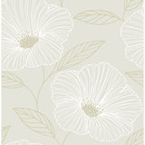  2973-91131 Mythic Dove Floral Wallpaper
