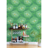 2973-91133 Mythic Green Floral Wallpaper