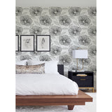 2973-91134 Mythic Black Floral Wallpaper