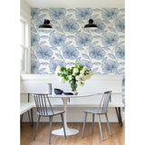 2973-91135 Mythic Blue Floral Wallpaper