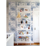 2973-91135 Mythic Blue Floral Wallpaper