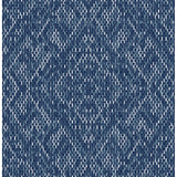 2975-26242 Felix Indigo Geometric Wallpaper