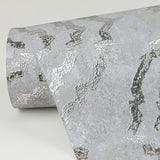 2976-86425 Uma Silver Medallion Wallpaper