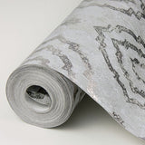 2976-86425 Uma Silver Medallion Wallpaper