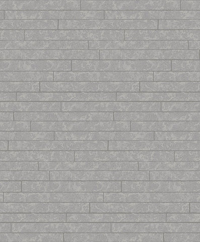 2976-86525 Namari Sterling Distressed Tile Wallpaper