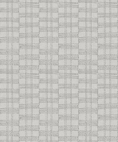 2976-86530 Zorya Silver Embellished Stripe Wallpaper