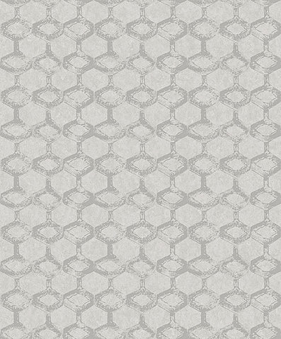 2976-86537 Besi Platinum Tiled Wallpaper