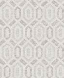2976-86539 Latona Platinum Diamond Geometric Wallpaper
