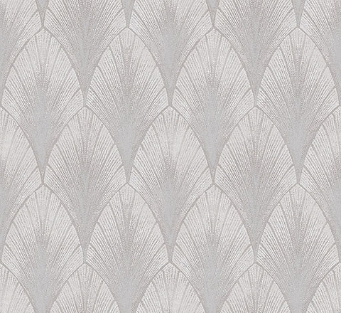 2976-86555 Bakal Pearl Art Deco Ogee Wallpaper