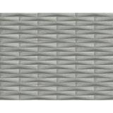 2988-70007 Gator Slate Geometric Stripe Wallpaper