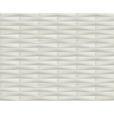 2988-70008 Gator Light Grey Geometric Stripe Wallpaper