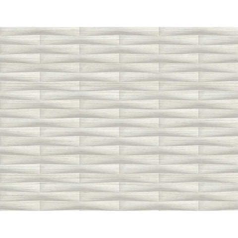2988-70008 Gator Light Grey Geometric Stripe Wallpaper